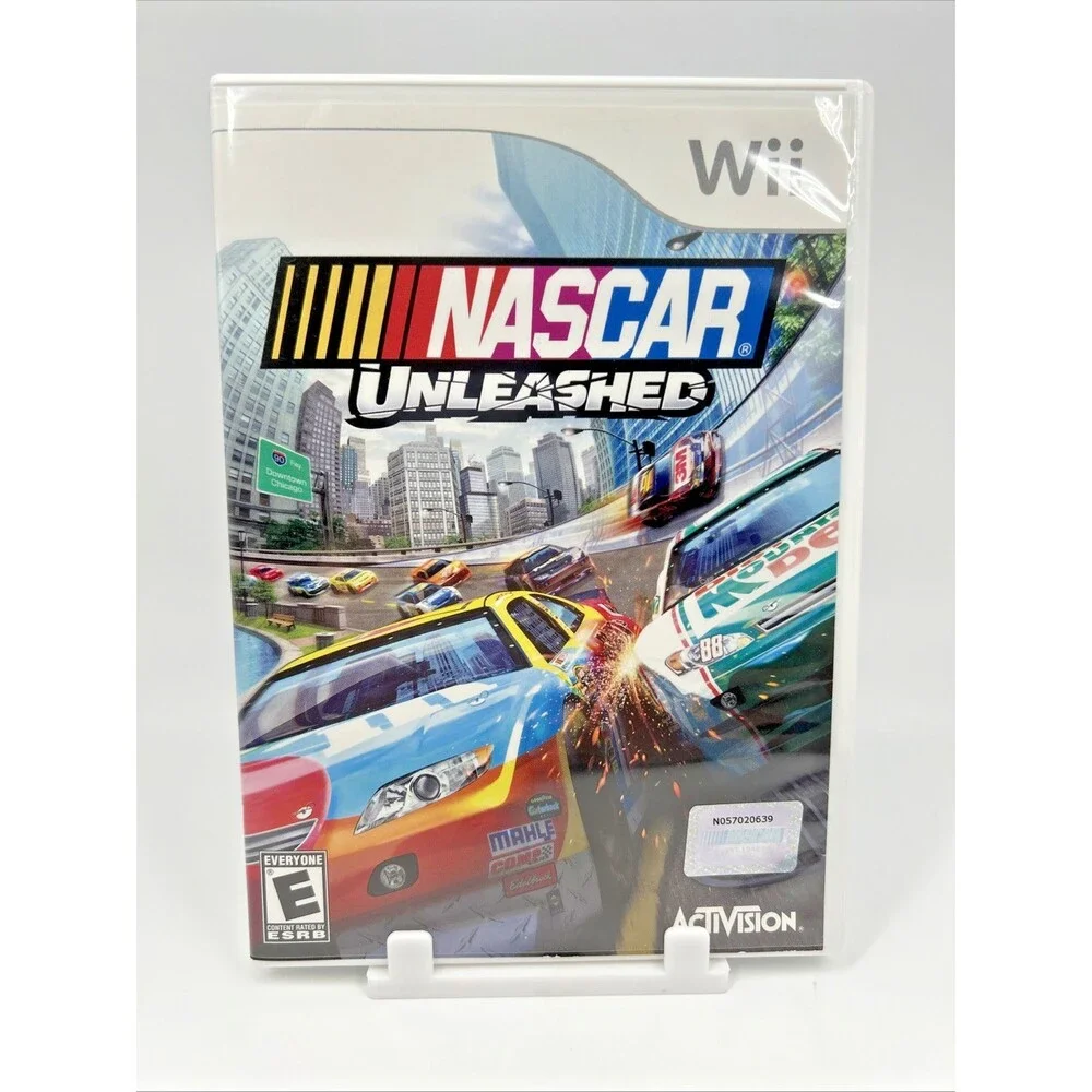 NASCAR Unleashed (Nintendo Wii, 2011) Complete With Manual! Quick Shipping!